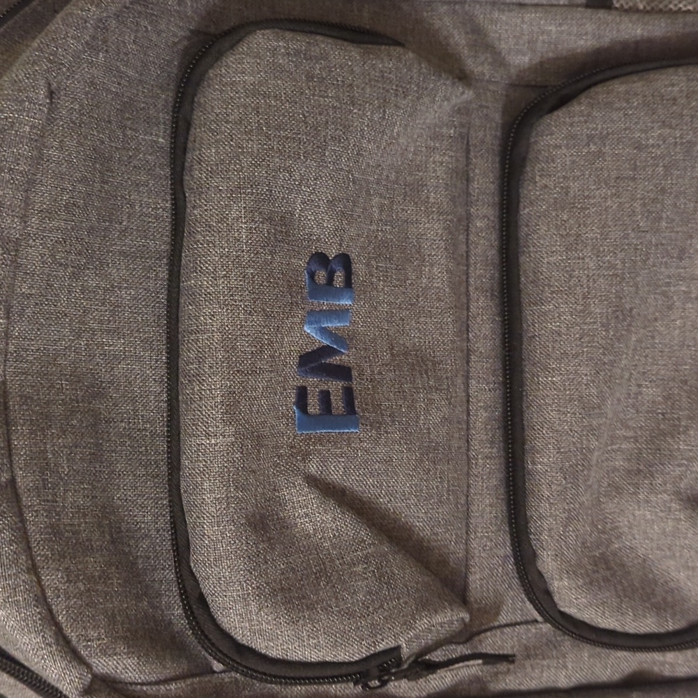 New Lightweight Gray Backpack - Picture 3 of 4